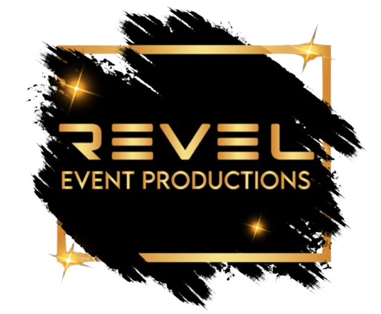 Revel Event Production Logo - Premier AVL Rental and DJ Services